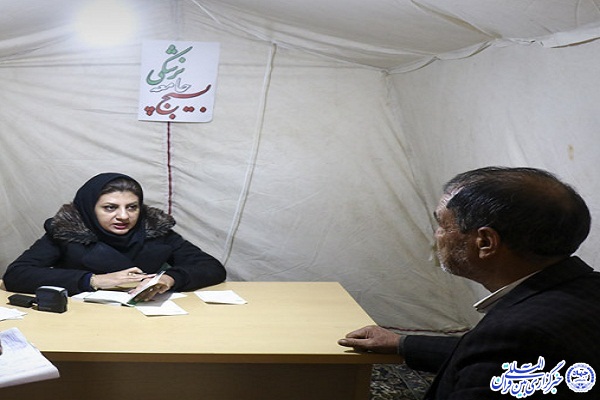 خدمت&zwnj;رسانی تیم پزشکی بسیج سازندگی اردبیل در مناطق محروم