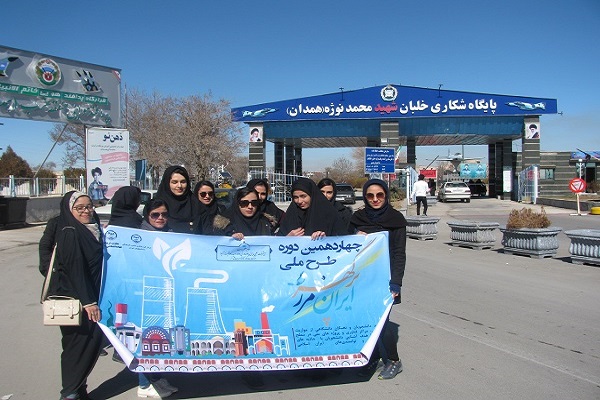 بازدید دانشجویان همدان از پایگاه شکاری &laquo;شهید نوژه&raquo;