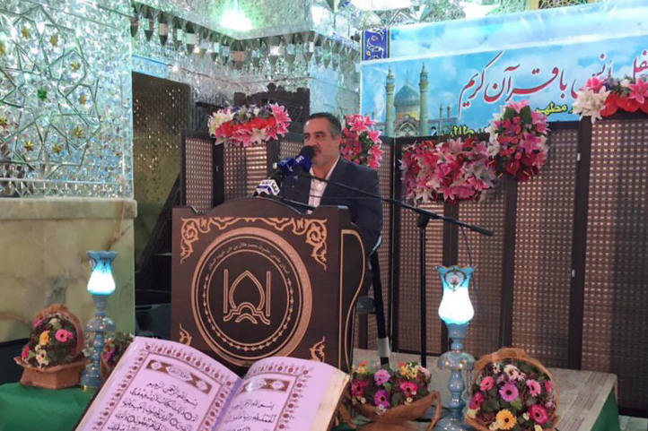 صوت/ کاروان قرآنی انقلاب در آستان امامزاده هلال‌بن‌علی(ع)
