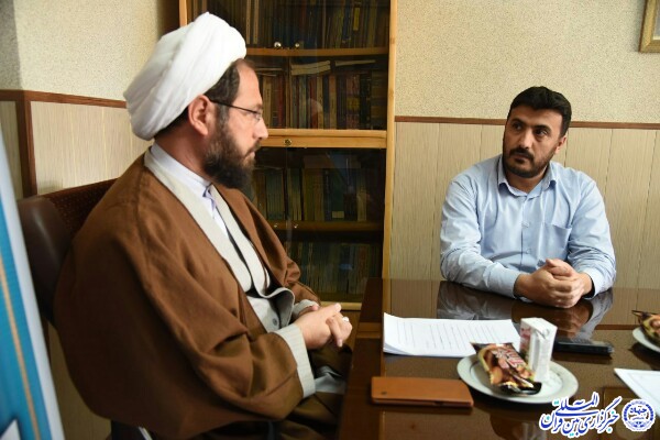 بازدید مدیرکل اوقاف استان از خبرگزاری ایکنا شعبه آذربایجان غربی