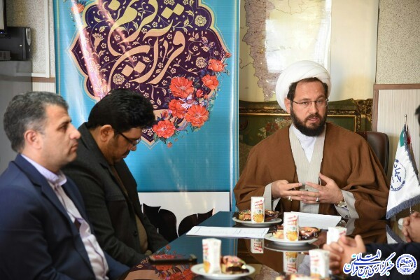 بازدید مدیرکل اوقاف استان از خبرگزاری ایکنا شعبه آذربایجان غربی