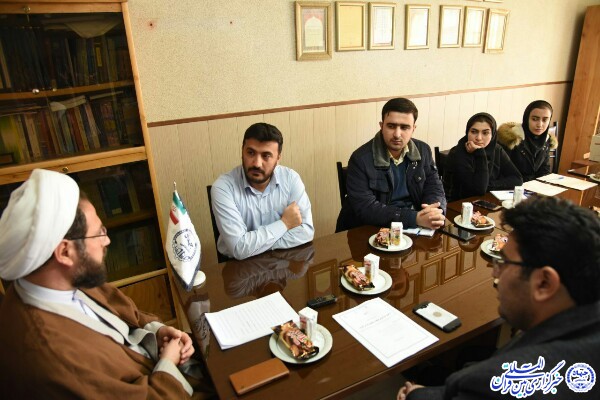بازدید مدیرکل اوقاف استان از خبرگزاری ایکنا شعبه آذربایجان غربی