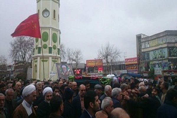 پیکر آیتالله «مهدی زمانی کیاسری» در ساری تشییع شد پیکر آیتالله «مهدی زمانی کیاسری» در ساری تشییع شد