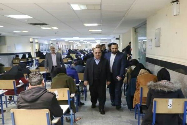 بازدید معاون استاندار آذربایجان غربی از روند برگزاری ششمین آزمون مشترک فراگیر دستگاههای اجرایی در ارومیه بازدید معاون استاندار آذربایجان غربی از روند برگزاری ششمین آزمون مشترک فراگیر دستگاههای اجرایی در ارومیه