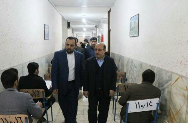بازدید معاون استاندار آذربایجان غربی از روند برگزاری ششمین آزمون مشترک فراگیر دستگاههای اجرایی در ارومیه بازدید معاون استاندار آذربایجان غربی از روند برگزاری ششمین آزمون مشترک فراگیر دستگاههای اجرایی در ارومیه
