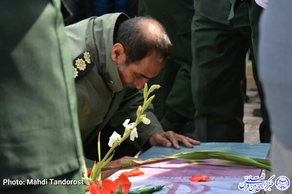 تشییع پیکر شهید گمنام در شهرستان شوط