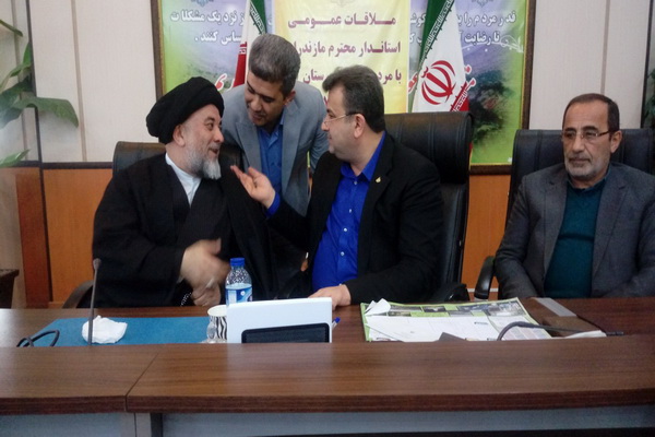 گزارش تصویری ملاقات عمومی استاندار مازندران در آمل