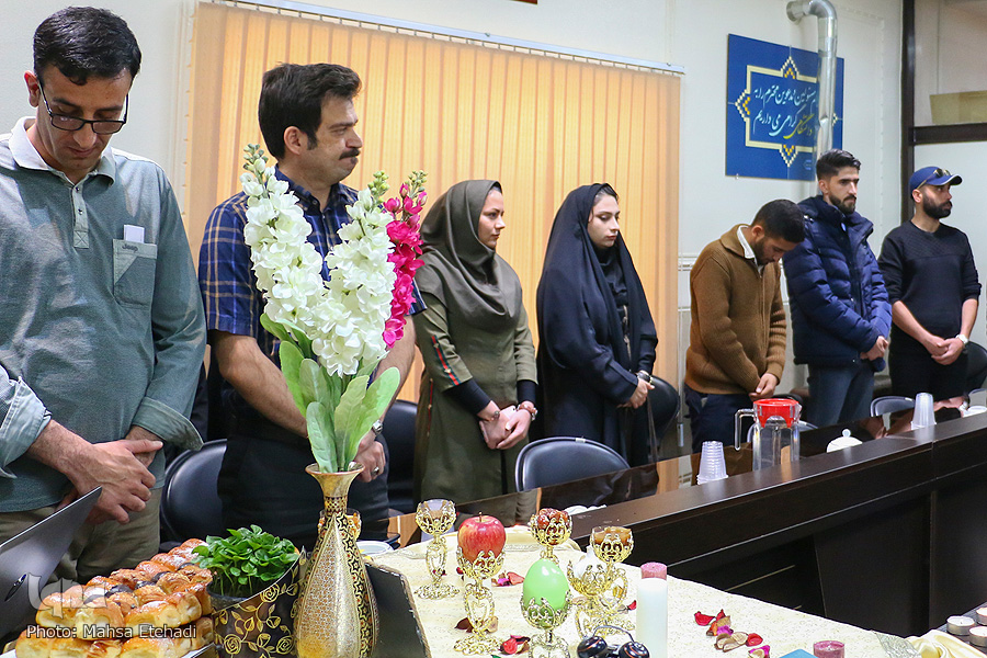جشن پایان سال خبرگزاری ایکن و ایسنا اصفهان
