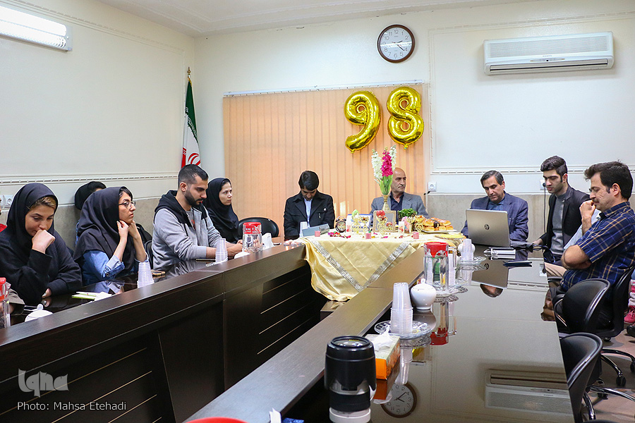 جشن پایان سال خبرگزاری ایکن و ایسنا اصفهان