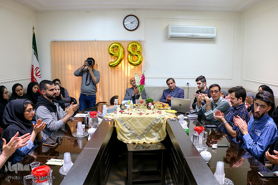 جشن پایان سال خبرگزاری ایکن و ایسنا اصفهان
