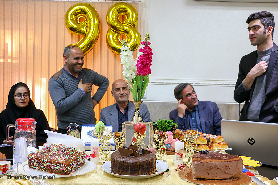جشن پایان سال خبرگزاری ایکن و ایسنا اصفهان