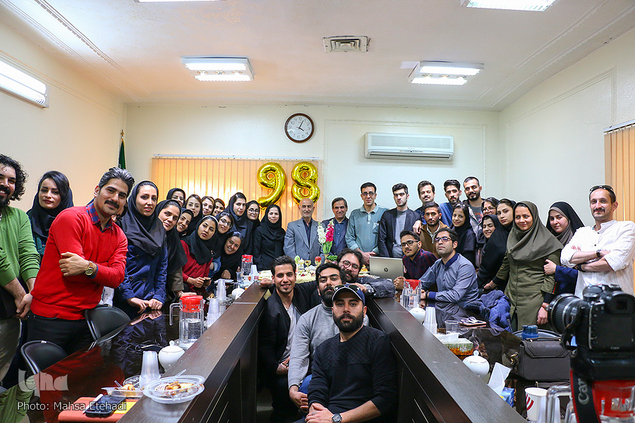 جشن پایان سال خبرگزاری ایکن و ایسنا اصفهان