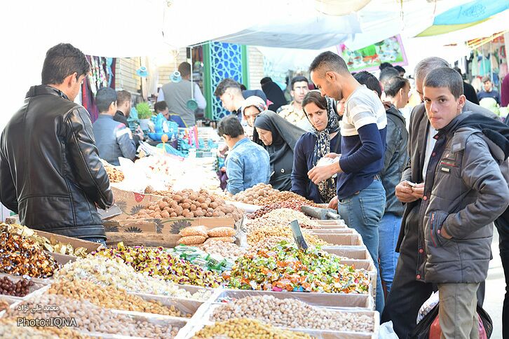 بازار خرم&zwnj;آباد در آستانه نوروز