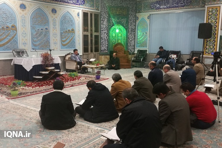 محفل قرآنی فصلانه علوم پزشکی در مشهد برگزار شد