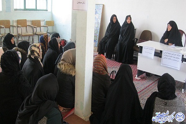 برگزاری کارگاه آموزشی &laquo;تحکیم بنیان خانواده و منزلت زنان مسلمان&raquo; در اردبیل
