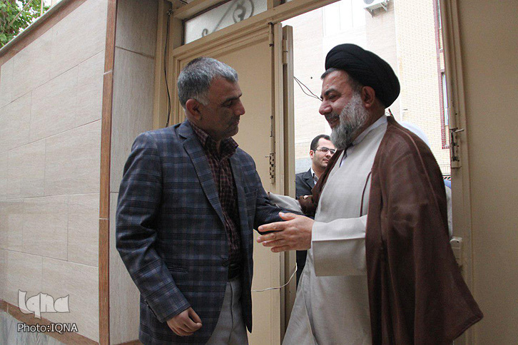 دیدار آیت&zwnj;الله میرعمادی با جانبازان