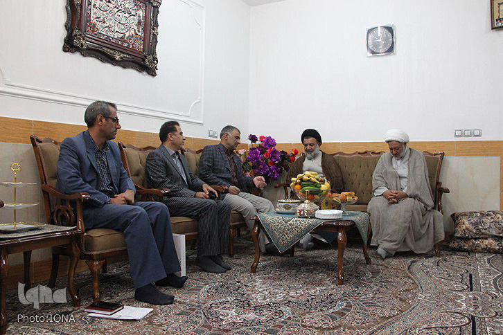 دیدار آیت&zwnj;الله میرعمادی با جانبازان