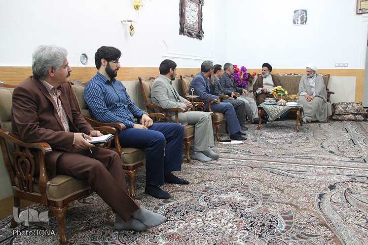 دیدار آیت&zwnj;الله میرعمادی با جانبازان