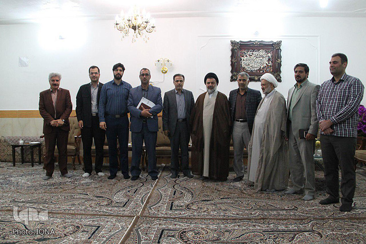 دیدار آیت&zwnj;الله میرعمادی با جانبازان