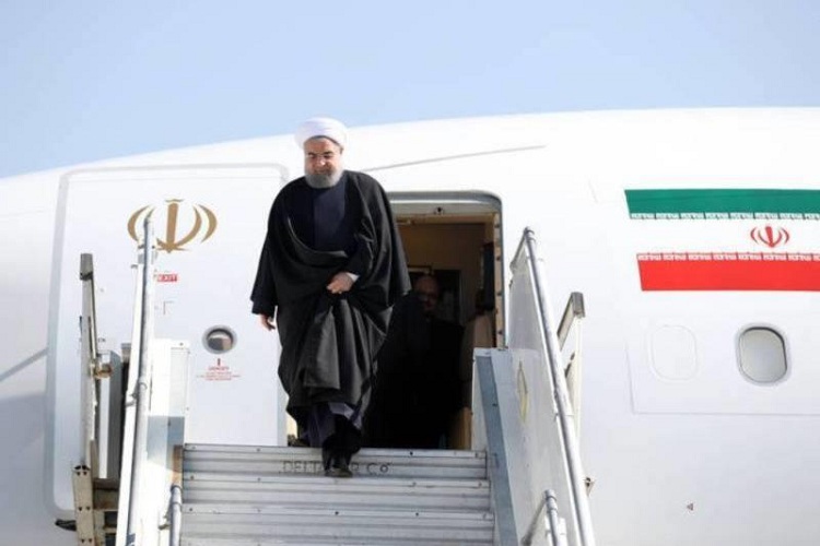 رئیس جمهور وارد خراسان رضوی شد