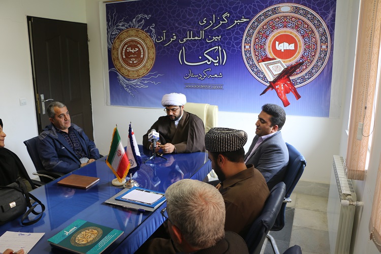 بازدید هیأت مدیره اتحادیه مؤسسات قرآنی از خبرگزاری ایکنای کردستان