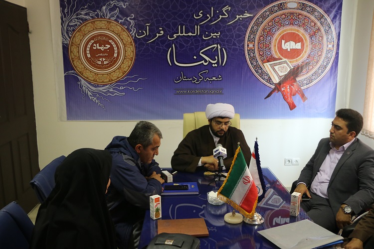بازدید هیأت مدیره اتحادیه مؤسسات قرآنی از خبرگزاری ایکنای کردستان