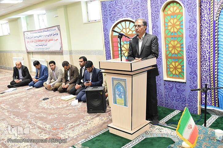 گزارش تصویری مراسم اختتامیه مسابقات قرآن دانش&zwnj;آموزان و فرهنگیان لرستان