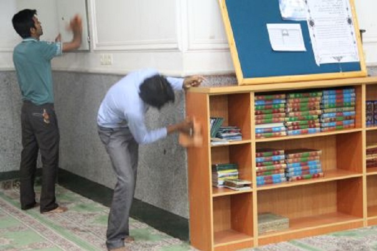 غبارروبی مساجد سیستان و بلوچستان در آستانه ماه مبارک