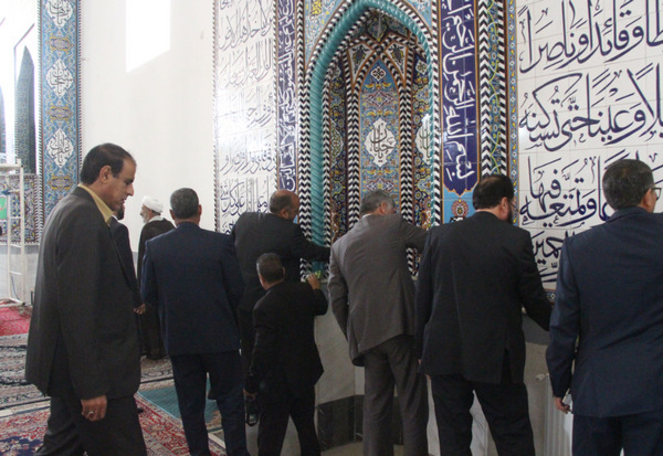 گزارش تصویری غبارروبی مسجد حضرت صاحب&zwnj;الزمان (عج) کوهدشت