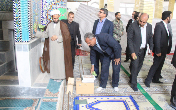 گزارش تصویری غبارروبی مسجد حضرت صاحب&zwnj;الزمان (عج) کوهدشت