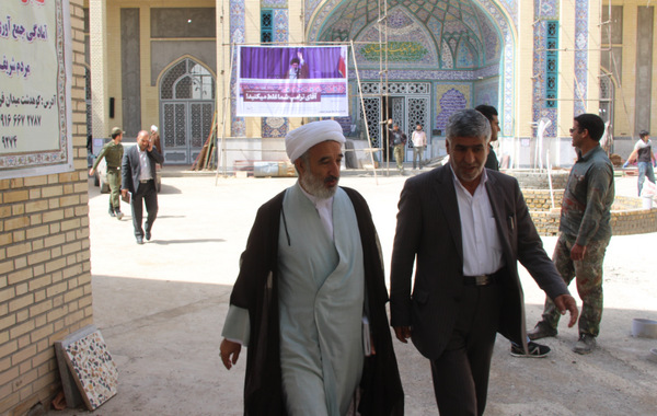 گزارش تصویری غبارروبی مسجد حضرت صاحب&zwnj;الزمان (عج) کوهدشت