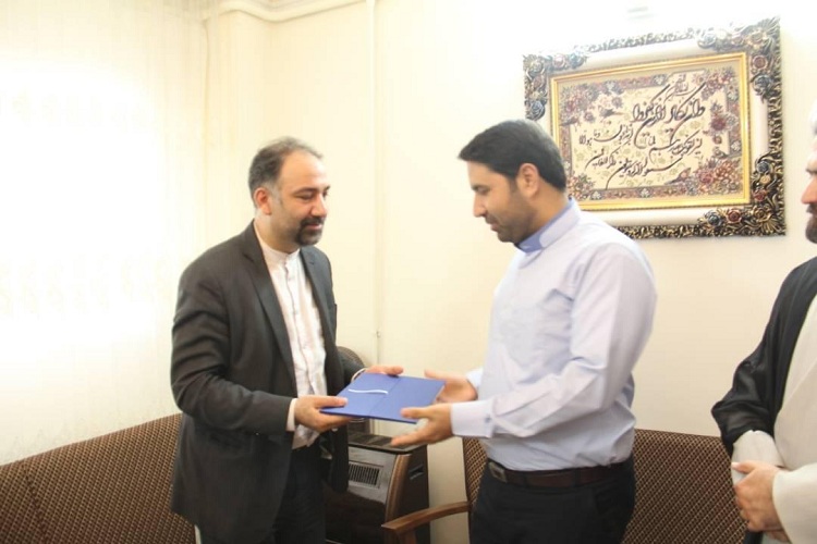 دیدار مدیرکل فرهنگ و ارشاد خراسان رضوی با &laquo;مختار دهقان&raquo;