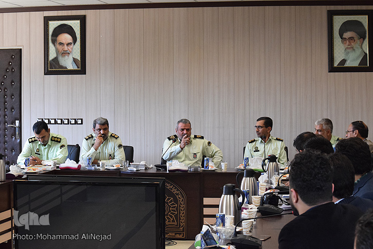 گزارش تصویری نشست خبری فرمانده نیروی انتظامی لرستان