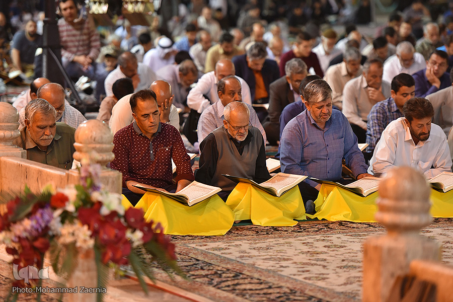 برنامه ترتیلخوانی ماه مبارک رمضان در حرم رضوی برنامه ترتیلخوانی ماه مبارک رمضان در حرم رضوی