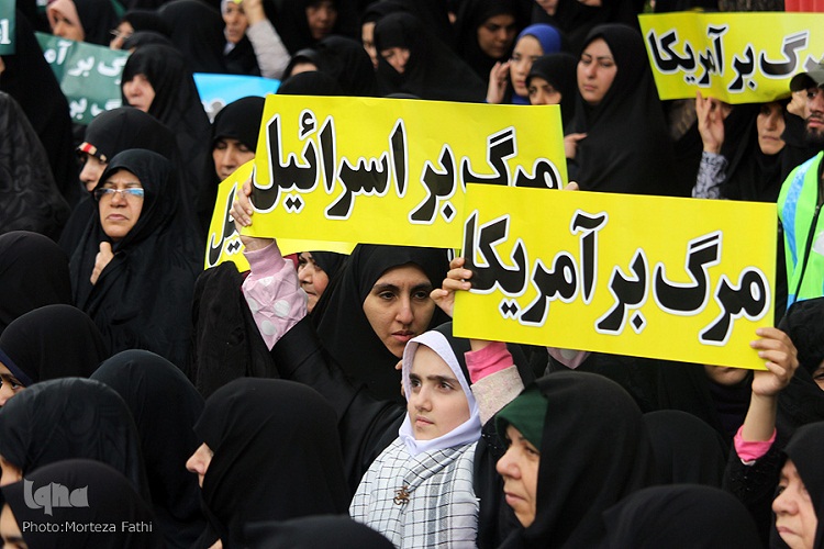 راهپیمایی مردم تبریز در محکومیت اقدام آمریکا در انتقال سفارتش به قدس