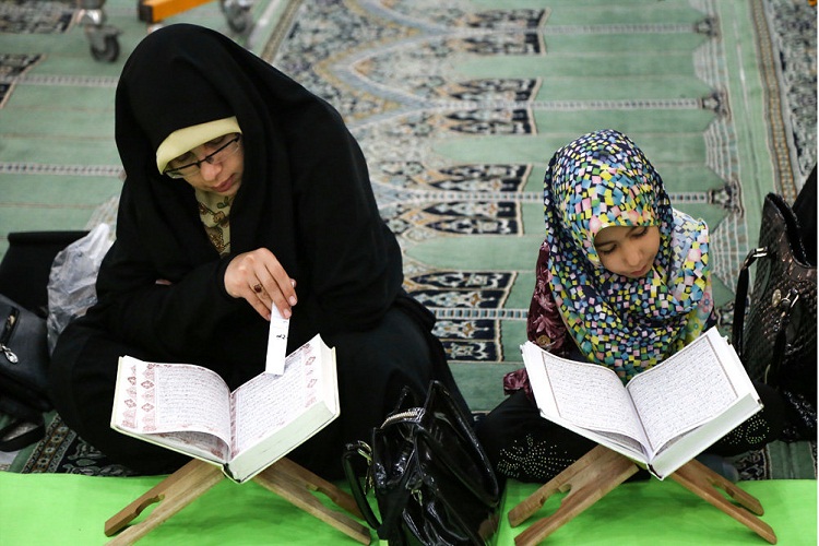 مراسم ترتیل خوانی قرآن کریم در فرهنگسرای الغدیر تبریز
