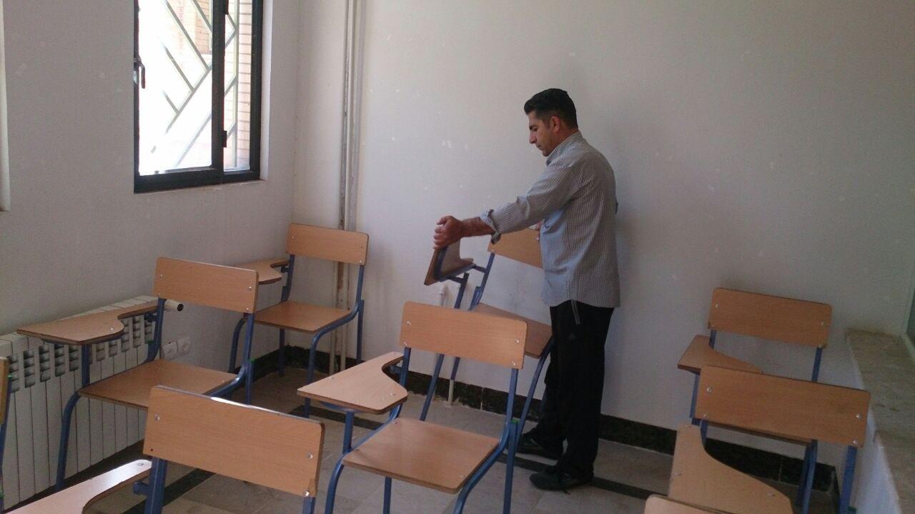 آماده&zwnj;سازی مکان برگزاری مرحله قطبی مسابقات قرآن دانش&zwnj;آموزی در خرم&lrm;آباد
