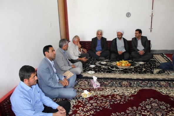 دیدار با پیشکسوت قرآنی«باشت» ازسوی دهبانی‌پور