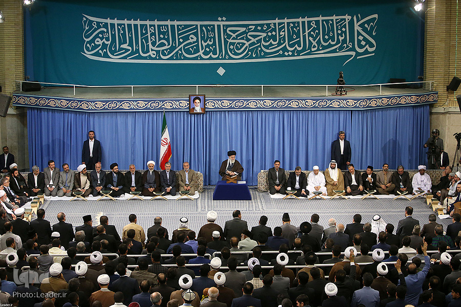 دیدار متسابقان و اعضای هیئت داوران سی و پنجمین دوره مسابقات بین‌المللی قرآن کریم