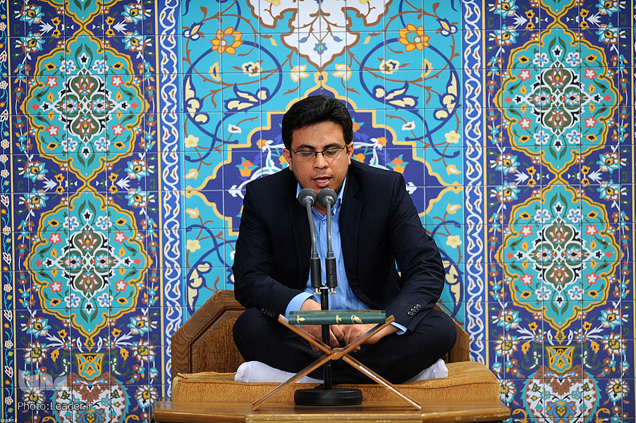 دیدار متسابقان و اعضای هیئت داوران سی و پنجمین دوره مسابقات بین‌المللی قرآن کریم