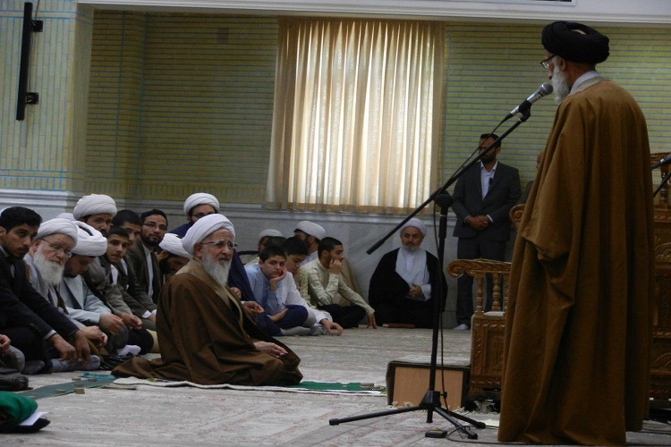 گزارش تصویری از دیدار علمای همدانی با مراجع تقلید