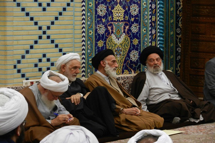 گزارش تصویری از دیدار علمای همدانی با مراجع تقلید
