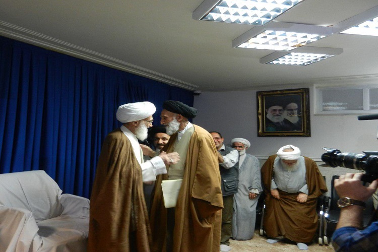 گزارش تصویری از دیدار علمای همدانی با مراجع تقلید