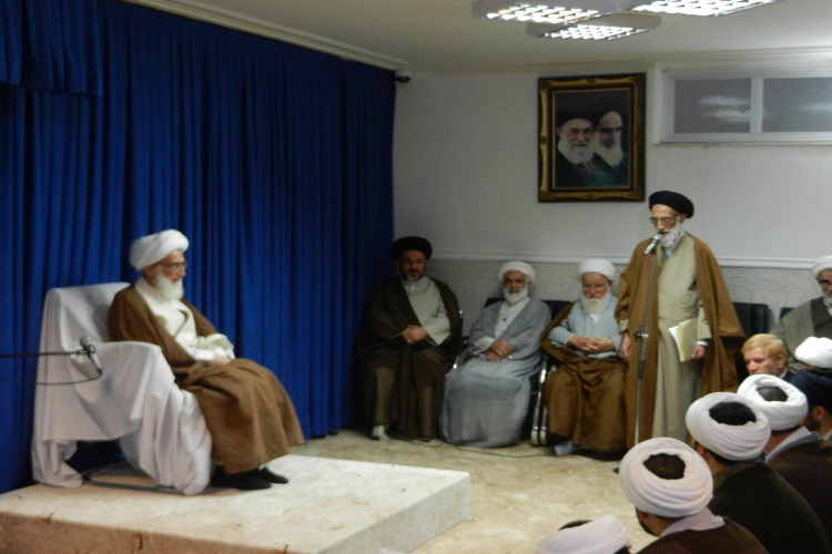 گزارش تصویری از دیدار علمای همدانی با مراجع تقلید