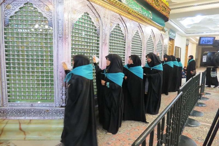 حرم کریمه اهل بیت(ع) غبارروبی شد
