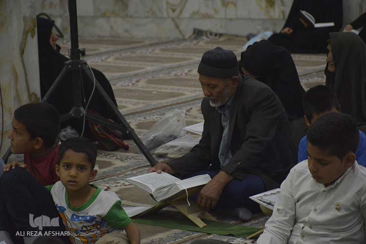 مراسم جز خوانی در حرم زینبیه اصفهان