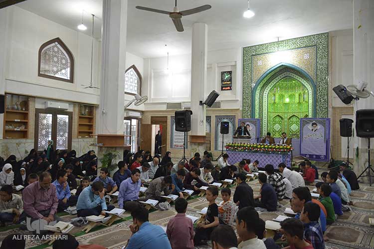 مراسم جز خوانی در حرم زینبیه اصفهان