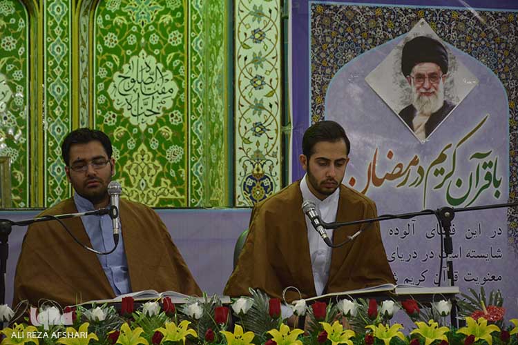 مراسم جز خوانی در حرم زینبیه اصفهان