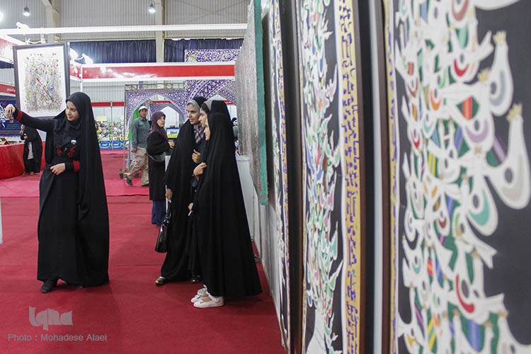 حضور مردم در روز پنجم نمایشگاه بین المللی قران