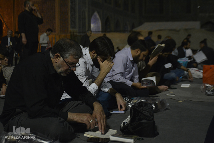 مراسم شب قدر در مسجد امام